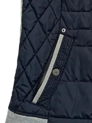 Vorschaubild 5 von Damen Steppweste Gr. 38/M Blau Casual