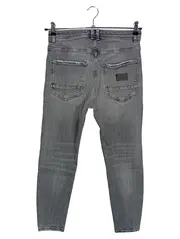 Vorschaubild 2 von Damen Skinny Fit Jeans Gr. 40 W31 Grau Casual Stretch Denim