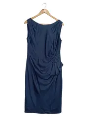 Vorschaubild 1 von Damen Freizeitkleid Gr. 42/XL Blau Elegant