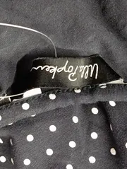 Vorschaubild 3 von Damen Langarmshirt Gr. 48 Blau Gepunktet Baumwolle