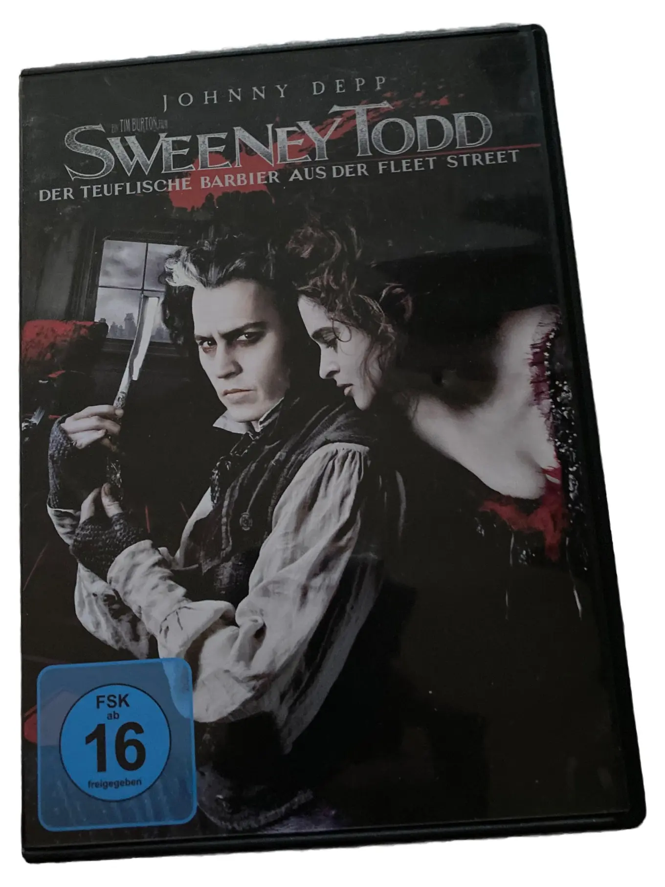 Sweeney Todd DVD Musical Tim Burton Johnny Depp ab 16
