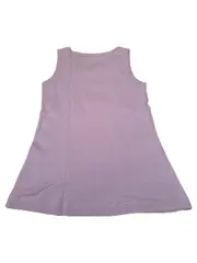 Vorschaubild 5 von Damen Unterhemd Lila Gr. 38 Basic Casual Baumwolle Ärmellos