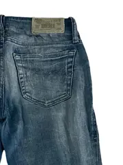 Vorschaubild 6 von Destroyed Jeans Damen Blau W26 L30 Casual Baumwolle Elasthan