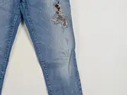 Vorschaubild 4 von Destroyed Jeans Damen Blau W26 L30 Casual Baumwolle Elasthan