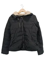 Vorschaubild 1 von Damen Steppjacke Gr. 36/S Schwarz Casual mit Kapuze