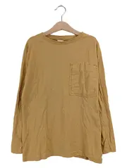 Vorschaubild 1 von Kids Langarmshirt Brusttasche Gr. 134 Senfgelb Basic Longsleeve