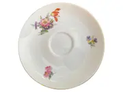 Vorschaubild 1 von KAISER Untertasse Teller Porzellan Weiß Klassisch Blumenmuster