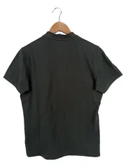 Vorschaubild 2 von Herren T-Shirt Slim Fit Gr. L Schwarz Henley 100% Baumwolle