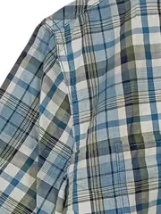 Vorschaubild 3 von Herren Karohemd Kurzarm Gr. 48/M Casual Mehrfarbig