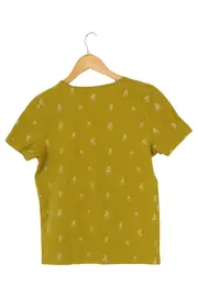 Vorschaubild 2 von Damen T-Shirt S/36 Gelb Grafisch Casual Baumwolle