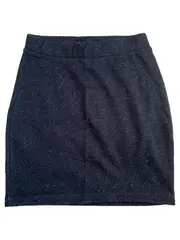 Vorschaubild 1 von EDC Damen Minirock Jersey Dunkelblau Glitzer Gr. 36/S