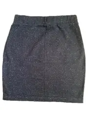 Vorschaubild 2 von EDC Damen Minirock Jersey Dunkelblau Glitzer Gr. 36/S