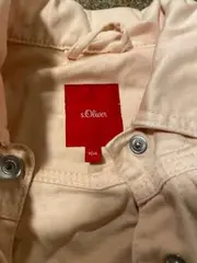 Vorschaubild 2 von Kinder Jeansjacke Gr. 104 Rosa Casual mit Schmetterling Stickerei