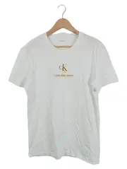 Vorschaubild 1 von Herren T-Shirt Gr. 40 Weiß Casual Logo-Print