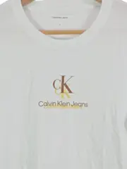 Vorschaubild 3 von Herren T-Shirt Gr. 40 Weiß Casual Logo-Print