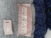 Vorschaubild 2 von Kinder Mütze Blau Zopfstrick Bommel Beanie Flagge Casual