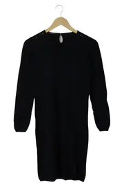 Vorschaubild 1 von Damen Freizeitkleid Gr. 38/M Schwarz Elegant Viskose