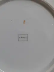 Vorschaubild 2 von Essteller Weiß Porzellan Klassisch 18cm Teller mit Goldrand