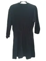Vorschaubild 3 von EDC Damen Freizeitkleid Samt Rippstrick Schwarz Gr. 36/S Casual
