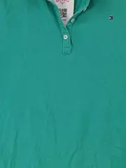 Vorschaubild 3 von Damen Poloshirt Classic Fit Gr. M Grün Baumwolle