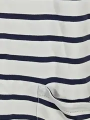 Vorschaubild 6 von Damen Freizeitkleid gestreift Minikleid Baumwolle Mehrfarbig S