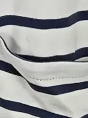 Vorschaubild 7 von Damen Freizeitkleid gestreift Minikleid Baumwolle Mehrfarbig S