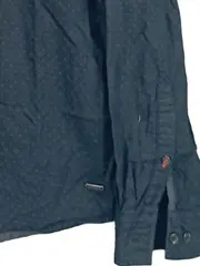 Vorschaubild 4 von Herren Freizeithemd Grau L Baumwolle Langarm Casual
