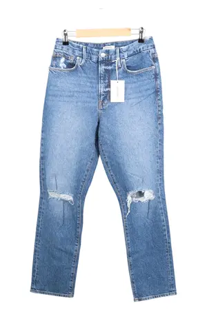 GOOD AMERICAN Mom Jeans