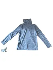 Vorschaubild 2 von Damen Rollkragenpullover Langarmshirt Grau Gr. 40 L Basic