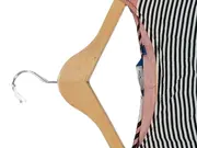 Vorschaubild 2 von Damen Langarmshirt gestreift mehrfarbig Gr. 38/M Casual