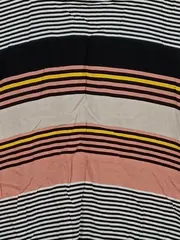 Vorschaubild 3 von Damen Langarmshirt gestreift mehrfarbig Gr. 38/M Casual