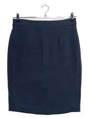 Vorschaubild 2 von MARC O POLO Damen Bleistiftrock Gr. 38/M Blau Klassisch Elegant Business
