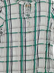 Vorschaubild 2 von Damen Hemdbluse kariert Gr. 36 Mehrfarbig Casual