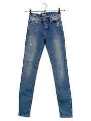 Vorschaubild 1 von Blue Addicted Destroyed Jeans Kinder Blau 170 Streetwear Baumwolle