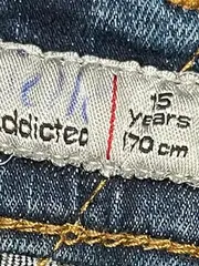 Vorschaubild 5 von Blue Addicted Destroyed Jeans Kinder Blau 170 Streetwear Baumwolle