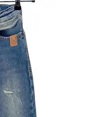 Vorschaubild 2 von Blue Addicted Destroyed Jeans Kinder Blau 170 Streetwear Baumwolle