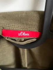 Vorschaubild 4 von Damen Blazer Gr. 38 Oliv Casual Baumwolle