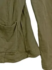 Vorschaubild 2 von Damen Blazer Gr. 38 Oliv Casual Baumwolle