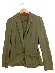 Vorschaubild 1 von Damen Blazer Gr. 38 Oliv Casual Baumwolle