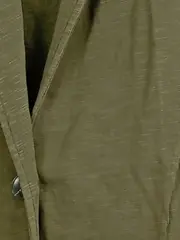 Vorschaubild 3 von Damen Blazer Gr. 38 Oliv Casual Baumwolle