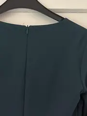 Vorschaubild 3 von Damen Wickelkleid Freizeitkleid Gr. 34/XS Grün Modisch
