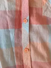 Vorschaubild 4 von Damen Hemdbluse Gr. 34 Kariert Mehrfarbig Casual Baumwolle