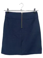 Vorschaubild 2 von Damen Bleistiftrock Gr. 36/S Blau Klassisch Elegant Midirock