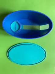 Vorschaubild 4 von Vorratsdose Kunststoff Blau 20x11cm Frischhaltedose Behälter