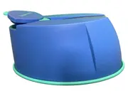 Vorschaubild 1 von Vorratsdose Kunststoff Blau 20x11cm Frischhaltedose Behälter