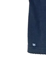 Vorschaubild 4 von Mädchen Leggings Gr. 116 Blau Basic Uni Baumwolle Applikationen