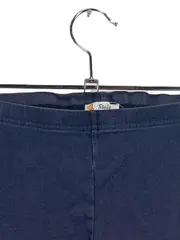 Vorschaubild 2 von Mädchen Leggings Gr. 116 Blau Basic Uni Baumwolle Applikationen