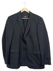 Vorschaubild 2 von Herren Sakko Gr. 50/L Grau Business Anzug Jackett Blazer