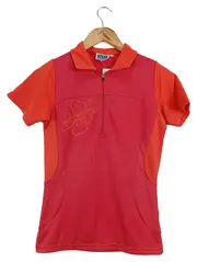 Vorschaubild 1 von Damen Sport Shirt Gr. 36/S Mehrfarbig Kurzarm Polyester