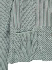 Vorschaubild 5 von Damen Blazer Gr. 38 Blau Gestreift Business
